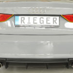 Difusor Trasero RIEGER A3 SLINE SEDAN 2012-2016