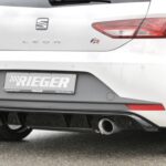 Difusor Trasero RIEGER LEON MK3 FR DOBLE SALIDA
