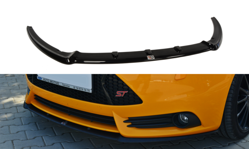 Spoiler deportivo espada espadin Ford Focus MK3 ST (Cupra) ST despues  Facelift 2015- Negro brillante