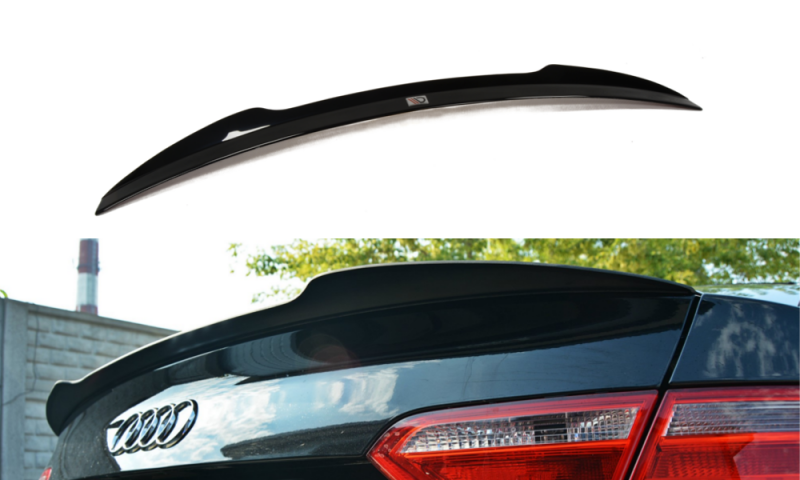 Aileron Pare-chocs Avant Pour Audi A5 S5 8T Sline 2012-2017 - Noir, Design Sportif, Look Agressif - 9