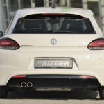 Difusor Trasero Rieger  VW SCIROCCO RLINE
