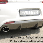 Difusor Trasero Rieger  VW SCIROCCO RLINE