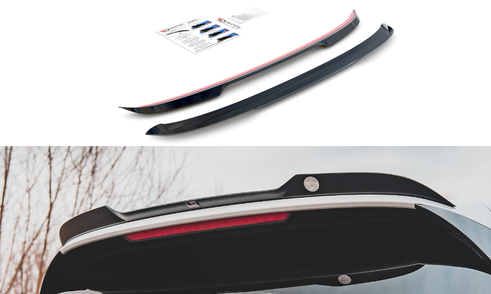 Extensión Alerón V.2 Volkswagen Golf GTI / GTE / GTD / RLine / R Mk8