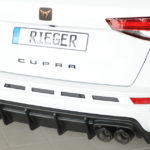 Difusor Trasero RIEGER CUPRA ATECA 5FP con Gancho