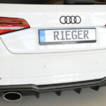 Difusor Trasero RIEGER AUDI A3 SLINE / S3 2016-