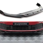 Spoiler Delantero  + Flaps V.2 Volkswagen Golf GTI / GTE / R-Line Mk8