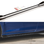 Racing  Skirts Diffusers + Flaps VW  Golf 7 R / R-Line Facelift