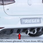 Difusor Trasero  Rieger Golf 7 R / rline