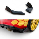 Splitters Traseros V.1 + Flaps Volkswagen Golf GTI Clubsport Mk8 Facelift