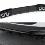 Difusor Trasero + Colas de Escape Audi A7 S-Line C8 / S7 C8 / C8 Facelift / S7 Facelift