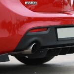 Street Pro Splitters Traseros MAZDA 3 MK2 MPS