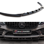 Spoiler Delantero V.2 Mercedes-Benz C AMG Line Sedan / Coupe / Estate W205 / C205 / S205 Facelift