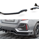 Splitter Trasero  v.1 + Flaps Honda Civic Sport Mk 10 Facelift