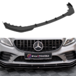 Spoiler Delantero Racing + Flaps Mercedes-AMG C43 Coupe / Cabrio C205  Facelift / A205 Facelift
