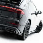 Splitters Traseros de Fibra de Carbono Audi Q8 S-Line Mk1 Facelift