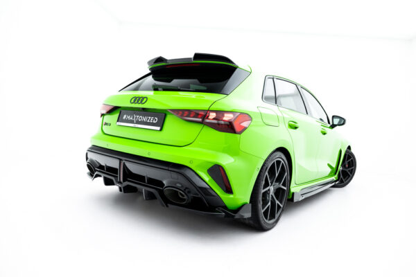 Splitter Trasero v.3 Audi RS3 Sportback 8Y Facelift - Imagen 1