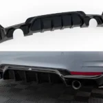Difusor Trasero BMW 4 Coupe / Gran Coupe / Cabrio M-Pack F32 / F36 / F33 dos salidas