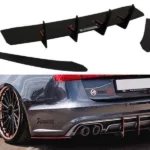 Difusor Trasero y Splitters Racing Audi S6 C7 FL