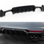 Difusor Trasero  BMW 4 Coupe / Gran Coupe / Cabrio M-Pack F32 / F36 / F33 cuatro salida