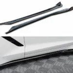 Difusores Laterales v.2 Chevrolet Corvette Stingray C7