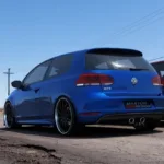 Difusor Trasero VW GOLF 6 LOOK R32
