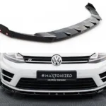 Spoiler Delantero+ Flaps V.5 Volkswagen Golf R / Rline Mk7