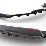 Splitter Trasero V.2 Tesla Model X Mk1 Facelift