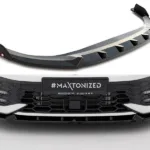 Spoiler Delantero V.2 + Flaps Volkswagen Golf GTI / GTE / R-Line Mk8 F