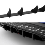 Difusor Trasero Racing Audi S3 Sedan 8Y Facelift