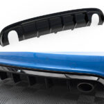 Difusor Trasero Audi A4 S-Line Sedan / Avant B8 salida simple ambos lados