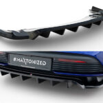 Splitter Trasero Porsche Taycan Turbo S Mk1