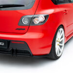 Street Pro Splitters Traseros Racing Mazda 3 MPS Mk1 EU Version