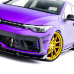 Spoiler Delantero + Flaps v.3 Volkswagen Golf R Mk8 Hatchback Facelift