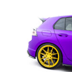 Splitters Traseros v.8 Volkswagen Golf R  Mk8 Hatchback / Mk8 Facelift