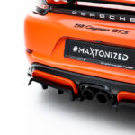 Splitter Trasero Porsche 718 Cayman GTS 982c