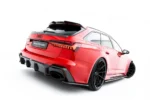 Splitters Traseros de Fibra de Carbono Audi RS6 C8 /C8 Facelift / RS7 C8 - Imagen 3
