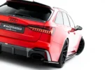 Splitters Traseros de Fibra de Carbono Audi RS6 C8 /C8 Facelift / RS7 C8 - Imagen 6