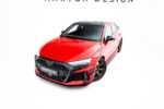 Front Bumper Wings (Canards)  Audi RS3 Sedan 8Y Facelift - Imagen 4