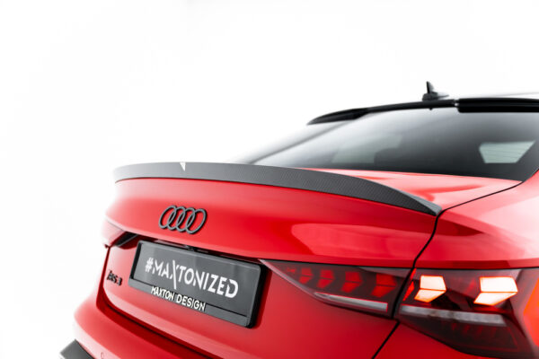Alerón Trasero de Fibra de Carbon V.2 Audi RS3 / S3 / A3 S-Line / A3 Sedan 8Y Facelift - Imagen 1