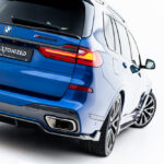 Difusor Trasero de Fibra de Carbono BMW X7 M-Pack G07 / G07 Facelift  con gancho