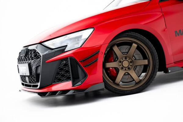 Spoiler Delantero de Fibra de Carbono  Audi RS3 Sedan 8Y Facelift - Imagen 5