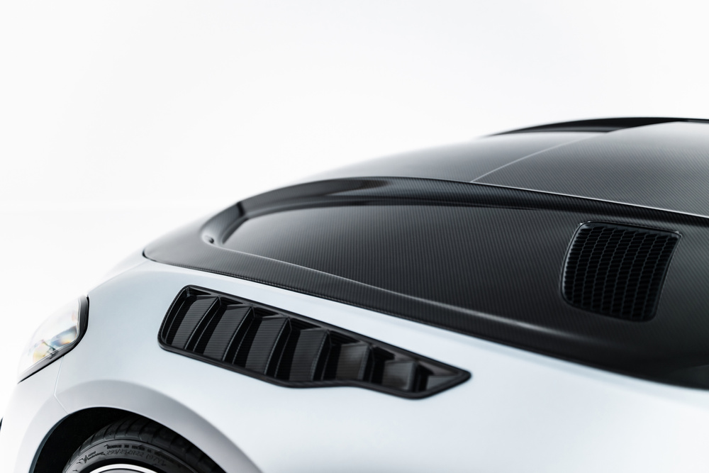eng_pm_Prepreg-Carbon-Fiber-Hood-Mercedes-AMG-GT-63-55-63-S-E-Performance-C192-23156_9 Capot Delantero de Fibra de Carbono Mercedes-AMG GT 63 / 55 / 63 S E Performance C192 - Imagen 3