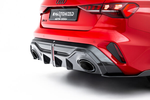 Difusor Trasero de Fibra de Carbono  Audi RS3 Sedan 8Y Facelift - Imagen 6