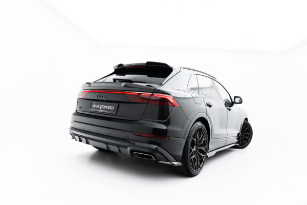 Splitters Traseros de Fibra de Carbono Audi Q8 S-Line Mk1 Facelift - Imagen 2