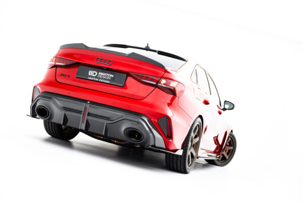 Splitters Traseros de Fibra de Carbono Audi RS3 Sedan 8Y Facelift - Imagen 2