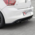 Splitter Trasero VW Polo GTI / R-line Mk6 con bars