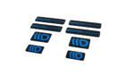 STICKER MAXTON 3D Black and Blue - Imagen 2