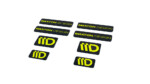 STICKER MAXTON 3D Black and Lime - Imagen 2