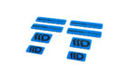 STICKER MAXTON 3D Blue and Black - Imagen 2