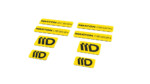 STICKER MAXTON 3D Yellow and Black - Imagen 2